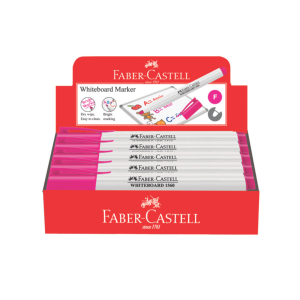 Faber Castell Slim Whiteboard Marker - Box of 10 - Pink