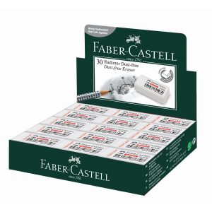 Faber Castell Dust Free Eraser Imprint Box of 30 pcs