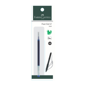 Faber Castell Gel Pen Fast Gel Z 0.5 Refill Pack of 1 - Blue
