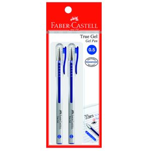 Faber Castell True Gel 0.5 - Pack of 2 - Blue