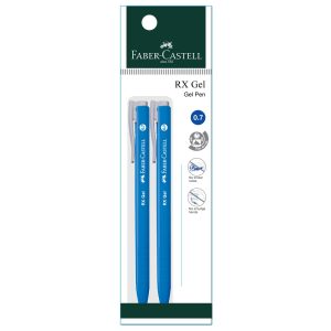 Faber Castell RX Gel 0.7 -  Pack of 2 - Blue