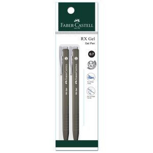 Faber Castell RX Gel 0.7 -  Pack of 2 - Black