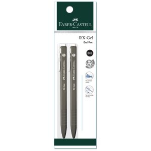 Faber Castell RX Gel 0.5 - Pack of 2 - Black