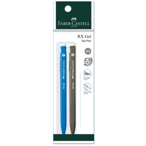 Faber Castell RX Gel 0.5 - Pack of 2 - Blue/Black