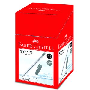 Faber Castell Ball Pen NX 23 0.5 - Box of 50 - Black