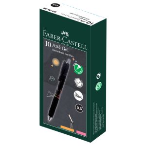 Faber Castell Gel Pen Astro Arté Gel 0.5 black x10