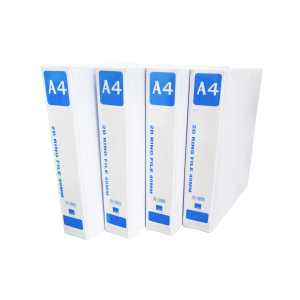 AKAR PVC 2D Ring File 40mm (A4 size)