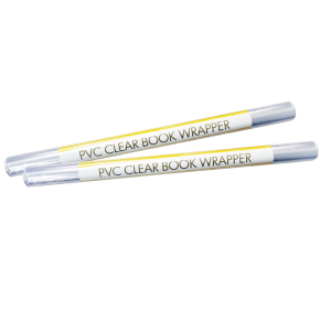 AKAR Blacken PVC Clear Book Wrapper 4510