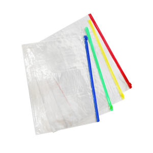 AKAR PVC Zip Bag A4 Size