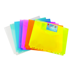AKAR 11 Holes Document Bag - H/PVC A4 Size