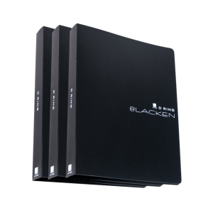 AKAR Blacken 2D-Ring File A4 Size