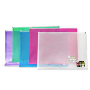 AKAR Ice Colour Zipper Bag A3 Size