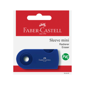 Faber Castell PVC-Free Sleeve Mini Eraser– BC of 1 – Pastel